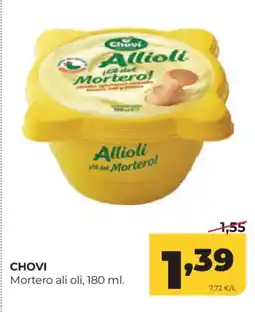 Alimerka CHOVI Mortero ali oli oferta