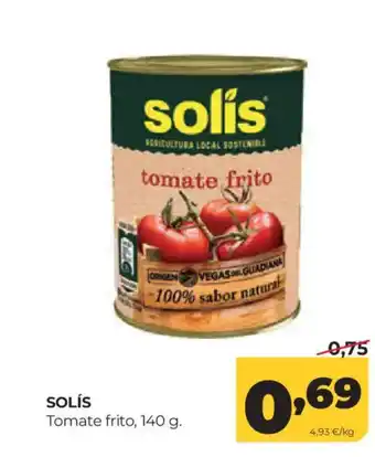 Alimerka SOLÍS Tomate frito oferta