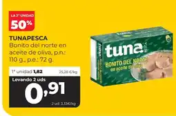Alimerka TUNAPESCA Bonito del norte en aceite de oliva oferta