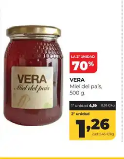 Alimerka VERA Miel del país oferta