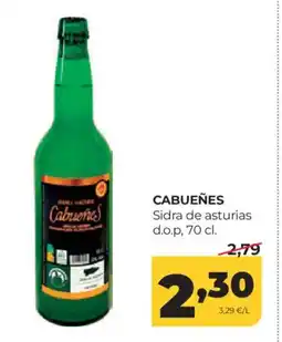 Alimerka CABUEÑES Sidra de asturias d.o.p oferta