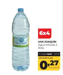 Alimerka SAN JOAQUÍN Agua mineral oferta