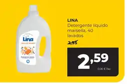 Alimerka LINA Detergente líquido marsella oferta