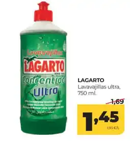 Alimerka LAGARTO Lavavajillas ultra oferta