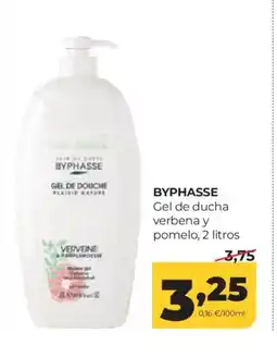 Alimerka BYPHASSE Gel de ducha verbena y pomelo oferta