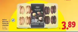 Lidl DELUXE Macarons frescos de chocolate oferta