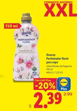Lidl DOUSSY Perfumador floral para ropa oferta