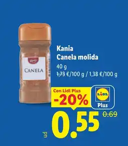Lidl KANIA Canela molida oferta