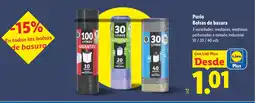 Lidl PURIO Bolsas de basura oferta