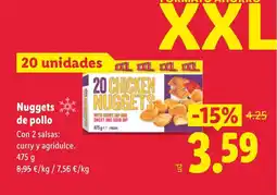 Lidl Nuggets de pollo oferta