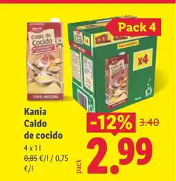 Lidl KANIA Caldo de cocido oferta