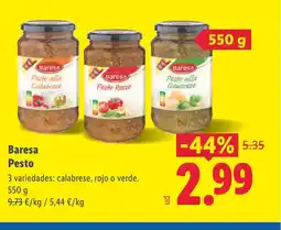 Lidl BARESA Pesto oferta