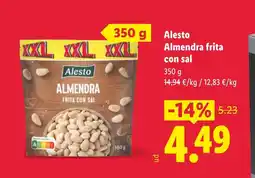 Lidl ALESTO Almendra frita con sal oferta