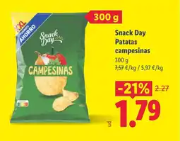 Lidl SNACK DAY Patatas campesinas oferta