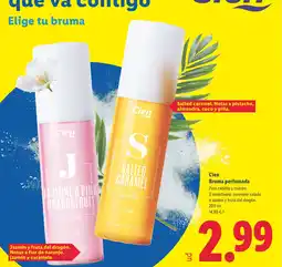 Lidl CIEN Bruma perfumada oferta
