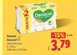 Lidl DANONE Danacol oferta