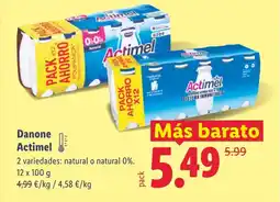 Lidl DANONE Actimel oferta