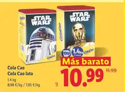 Lidl COLA CAO Lata oferta