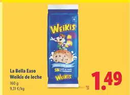 Lidl LA BELLA EASO Weikis de leche oferta