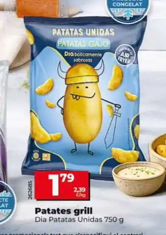 Dia DIA PATATAS UNIDAS Patates grill oferta