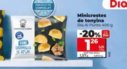 Dia DIA AL PUNTO Minicrestes de tonyina oferta