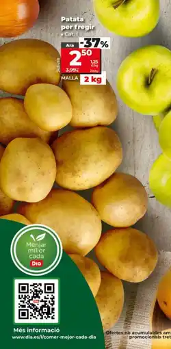 Dia Patata per fregir oferta