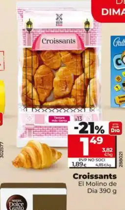 Dia EL MOLINO DE DIA Croissants oferta