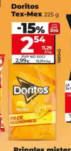 Dia DORITOS Tex-Mex oferta