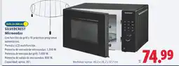 Lidl SILVERCREST Microondas oferta