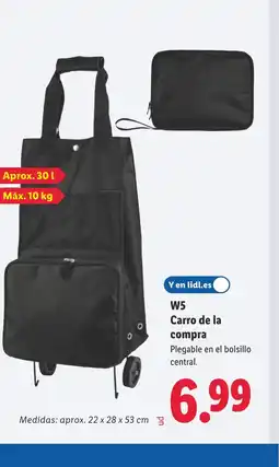 Lidl W5 Carro de la compra oferta