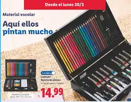 Lidl CRELANDO Maletín de pintura oferta
