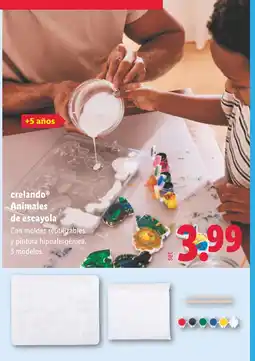 Lidl CRELANDO Animales de escayola oferta