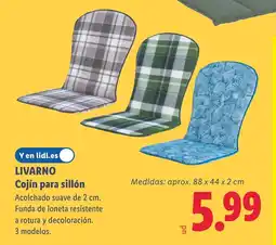Lidl LIVARNO Cojín para sillón oferta