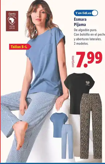 Lidl ESMARA Pijama oferta