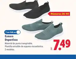 Lidl ESMARA Deportivas oferta