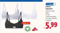 Lidl ESMARA Sujetador oferta