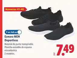 Lidl ESMARA MEN Deportivas oferta