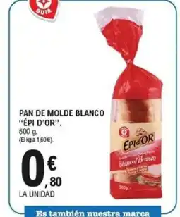 E.Leclerc ÉPI D'OR Pan de molde oferta