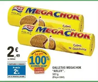 E.Leclerc ARLUY Galletas megachok oferta