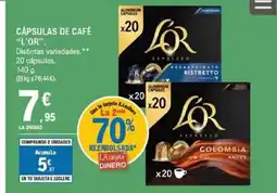 E.Leclerc L'OR Cápsulas de café oferta
