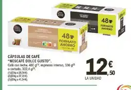 E.Leclerc NESCAFÉ DOLCE GUSTO Cápsulas de café oferta