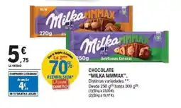 E.Leclerc MILKA MMAX Chocolate oferta