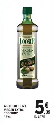 E.Leclerc COOSUR Aceite de oliva virgen extra oferta