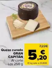 Carrefour Market Gran capitán - queso curado oferta