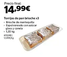Costco Torrijas de pan brioche x3 oferta