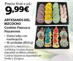 Costco ARTESANOS DEL BIZCOCHO Cookies Pascua o Nazarenos oferta