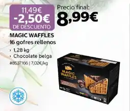 Costco MAGIC WAFFLES 16 gofres rellenos oferta