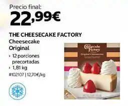 Costco THE CHEESECAKE FACTORY Cheesecake Original oferta