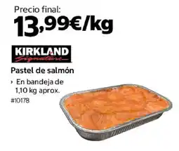Costco KIRKLAND Pastel de salmón oferta