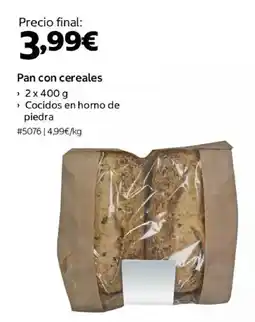 Costco Pan con cereales oferta